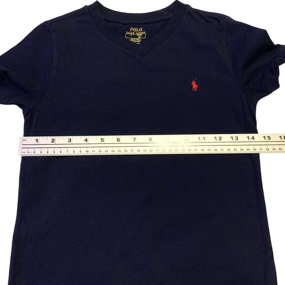 Lot of 3 Boys Shirts Youth Small 7 & 8 Polo RL T.Hilfiger Under Armour Preppy - Picture 6 of 16